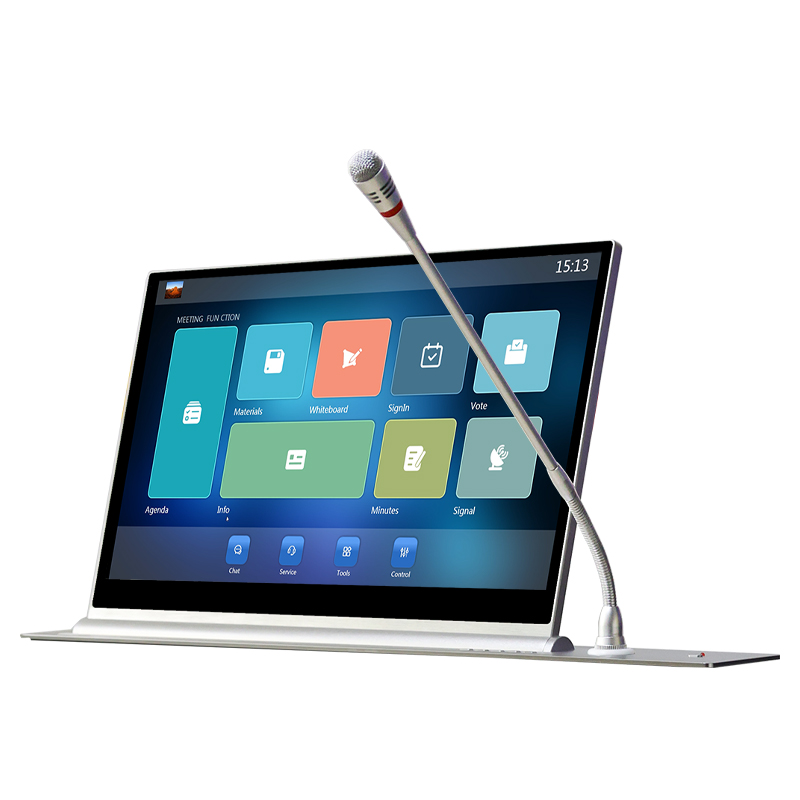 LCD-skjerm Løft skjult bord Papirløst konferansesystem